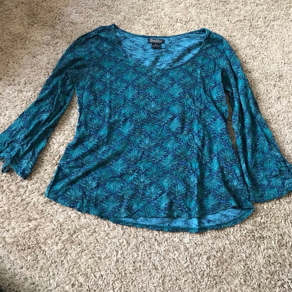 Lucky Brand 3/4 sleeve top